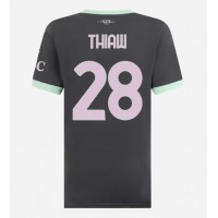 Billiga AC Milan Malick Thiaw #28 Tredje fotbollskläder Dam 2024-25 Kortärmad